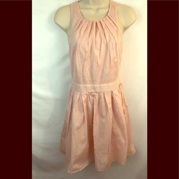 pale pink short dress